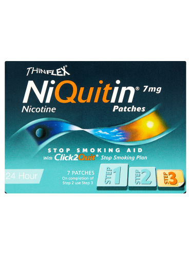 NiQuitin 7mg Patches 24 Hour Step 3 7 Patches
