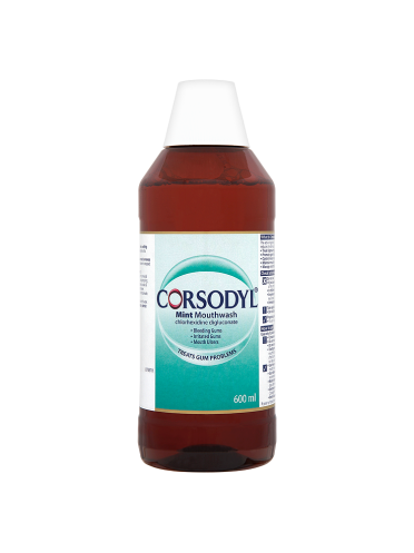 Corsodyl Mint Mouthwash 600ml