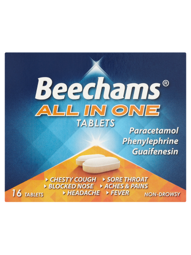 Beechams All in One Tablets 16 Tablets