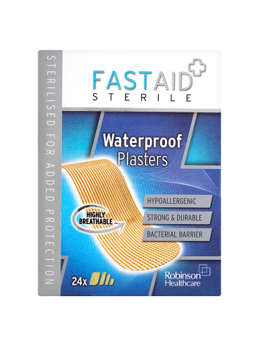 Fast Aid Sterile Waterproof Plasters x24