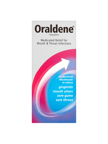 Oraldene Medicated Relief for Mouth & Throat Infections 200ml