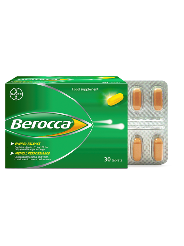 Berocca Film Coated Tablets 30 Tablets