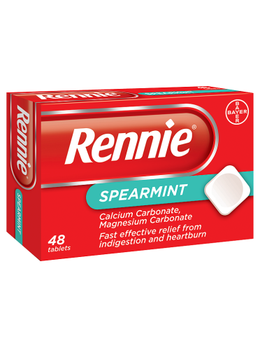 Rennie Spearmint 48 Tablets