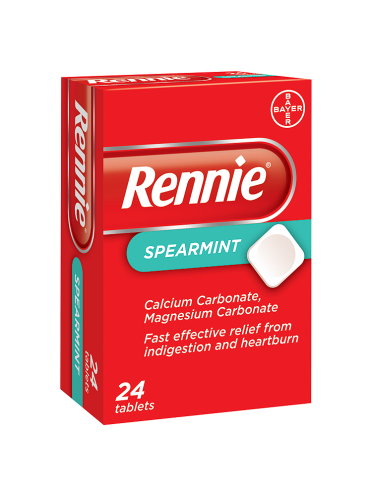 Rennie Spearmint 24 Tablets