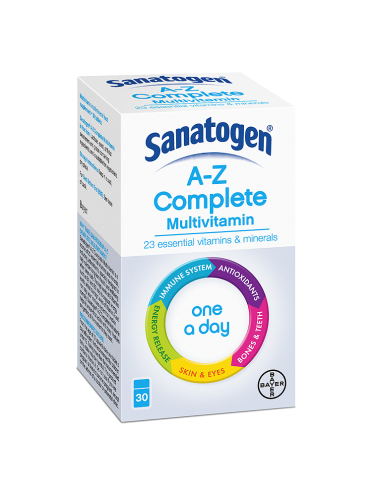 Sanatogen A-Z Complete Multivitamin 30 Tablets
