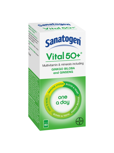 Sanatogen Vital 50+ 60 Tablets