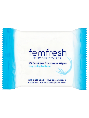 Femfresh Intimate Hygiene 25 Feminine Freshness Wipes