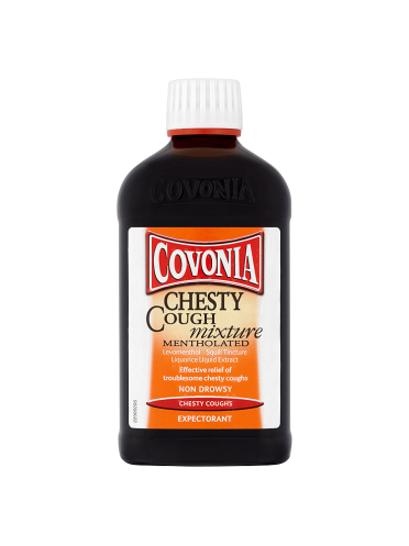 Covonia Chesty Cough Mixture Mentholated Chesty Cough Expectorant 300ml