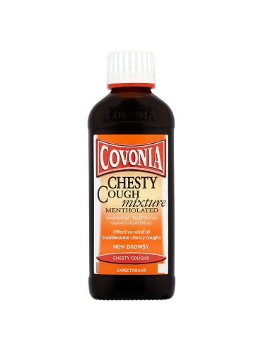 Covonia Chesty Cough Mixture Mentholated 150ml