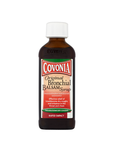 Covonia Original Bronchial Balsam Syrup Troublesome Dry Coughs 150ml