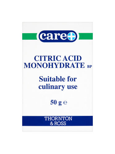 Care Citric Acid Monohydrate BP 50g
