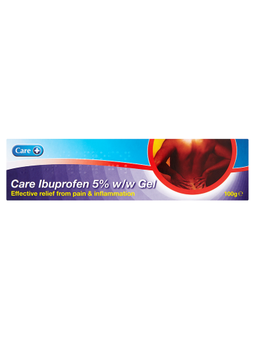 Care Ibuprofen 5% w/w Gel 100g