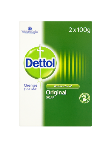 Dettol Anti-Bacterial Original Soap 2 x 100g