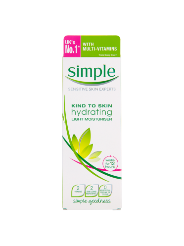 Simple Kind to Skin Hydrating Light Moisturiser 125ml