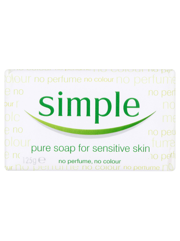 Simple Pure Soap for Sensitive Skin 125g