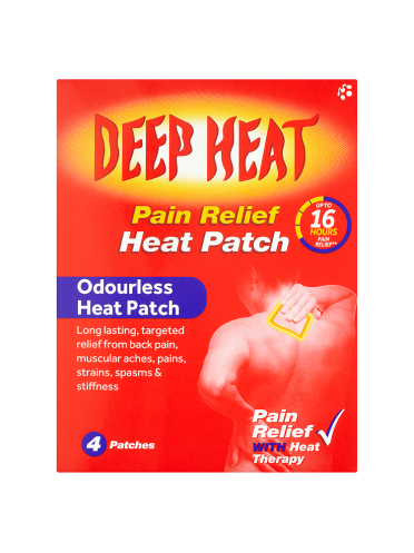 Deep Heat Pain Relief Heat Patch 4 Patches