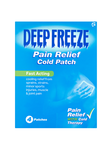 Deep Freeze Pain Relief Cold Patch 4 Patches