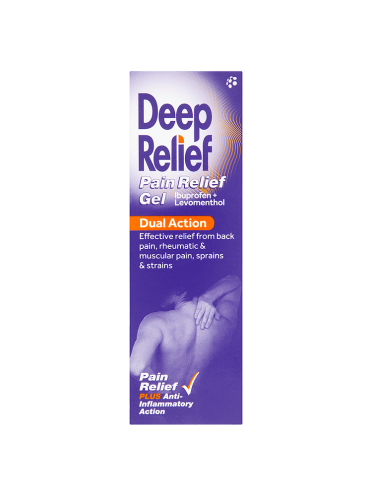 Deep Relief Dual Action Pain Relief Gel 50g
