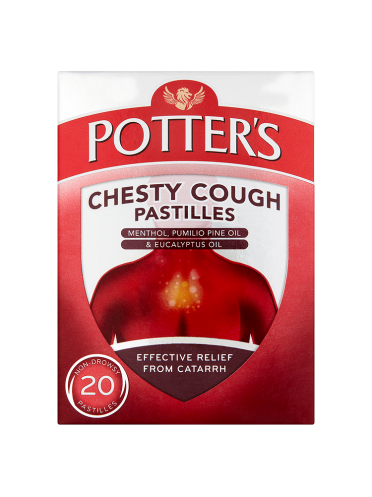 Potter's Chesty Cough Pastilles Non-Drowsy 20 Pastilles