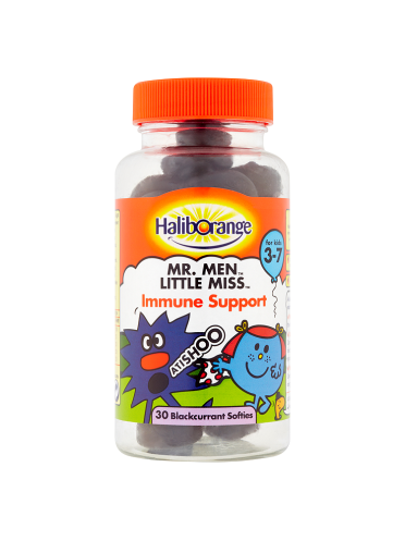 Haliborange Mr. Men Little Miss Immune Support 30 Blackcurrant Softies