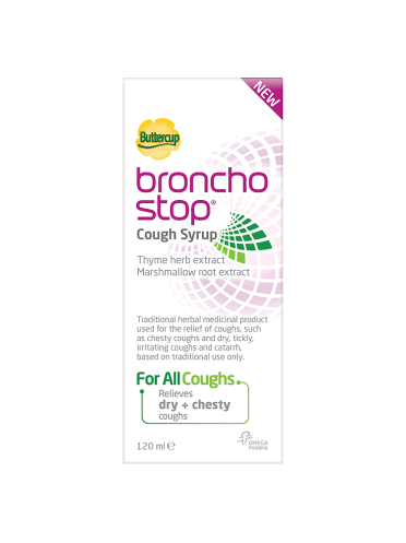 Buttercup Bronchostop Cough Syrup 120ml