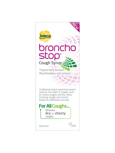 Buttercup Bronchostop Cough Syrup 200ml