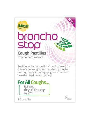 Buttercup Bronchostop Cough Pastilles 10 Pastilles