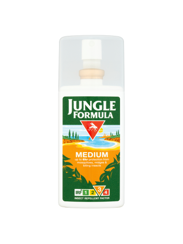 Jungle Formula Medium Insect Repellent Factor 3 Pump Spray 90ml