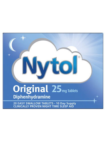 Nytol Original 25mg Tablets 20 Tablets