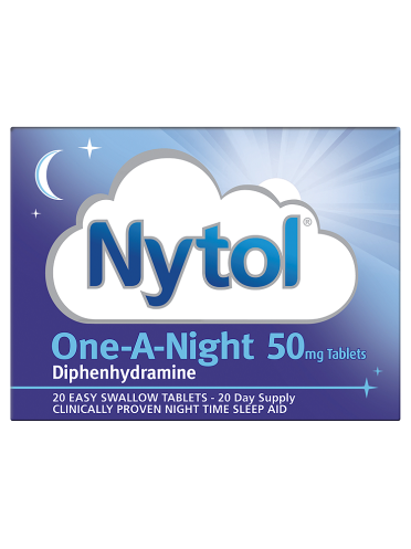 Nytol One-A-Night 50mg Tablets 20 Tablets