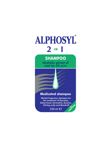 Alphosyl 2 in 1 Medicated Shampoo 250ml