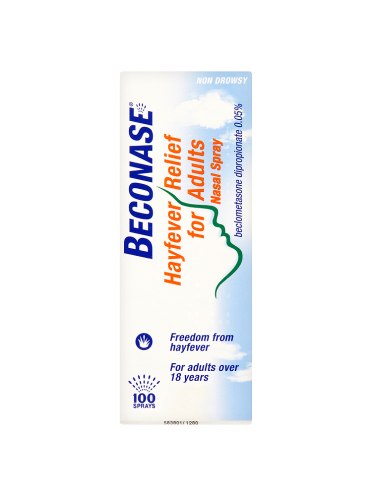 Beconase Hayfever Relief for Adults Nasal Spray 100 Sprays