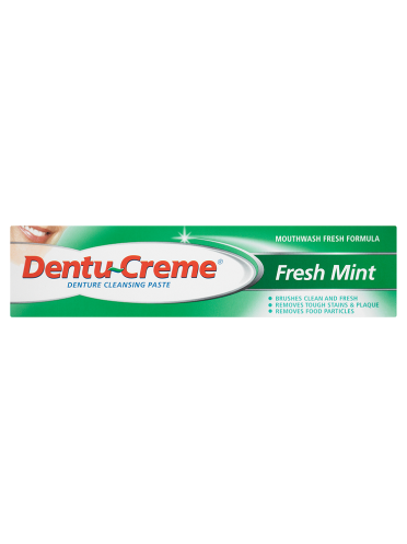 Dentu-Creme Denture Cleansing Paste Fresh Mint 48ml