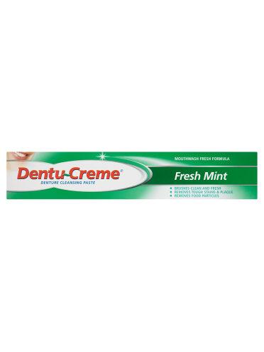 Dentu-Creme Denture Cleansing Paste Fresh Mint 75ml