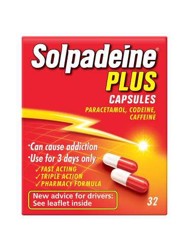 Solpadeine Plus Capsules 32 Capsules