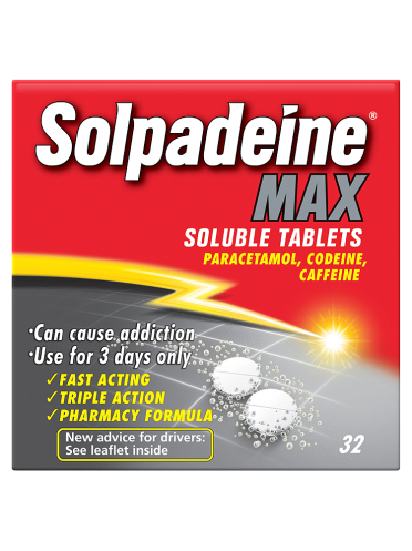Solpadeine Max Soluble Tablets 32 Tablets