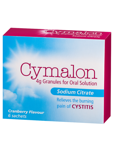 Cymalon 4g Granules for Oral Solution Sodium Citrate Cranberry Flavour 6 Sachets