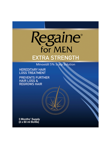Regaine for Men Extra Strength 3 x 60ml