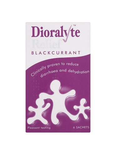 Dioralyte Relief Blackcurrant 6 Sachets