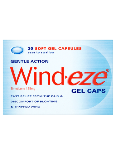 Wind-eze Gentle Action Gel Caps 20 Soft Gel Capsules