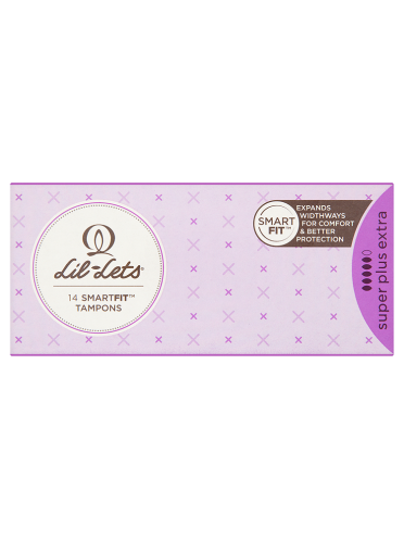 Lil-Lets 14 Smartfit Tampons Super Plus Extra