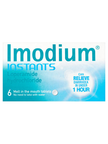 Imodium Instants 6 Melt In The Mouth Tablets