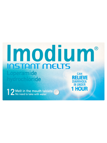 Imodium Instant Melts 12 Melt In The Mouth Tablets