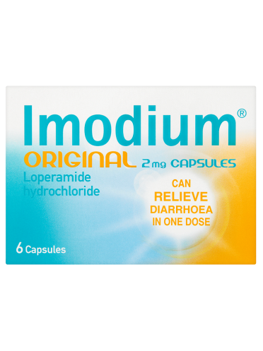 Imodium Original 2mg Capsules 6 Capsules