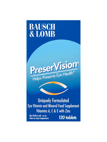 Bausch & Lomb PreserVision 120 Tablets