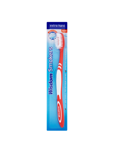 Wisdom Smokers Extra Hard Toothbrush