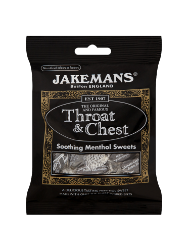 Jakemans Throat & Chest Soothing Menthol Sweets 100g