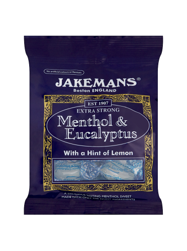 Jakemans Menthol & Eucalyptus Soothing Menthol Sweets 100g