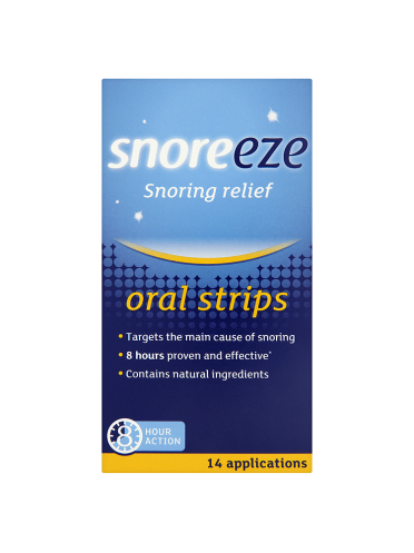 Snoreeze Snoring Relief Oral Strips 14 Applications