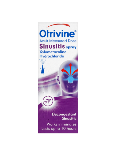 Otrivine Adult Measured Dose Sinusitis Spray 10ml